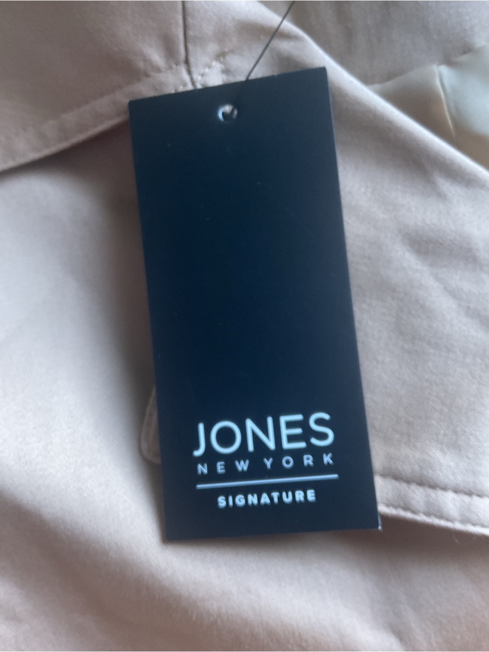 Jones New York Camel Double-Breasted Trench Coat - Picture 9 of 11
